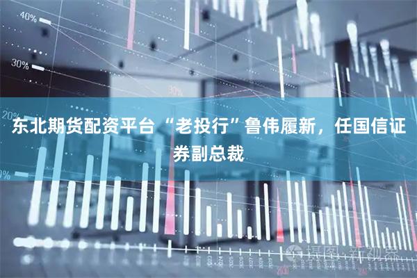 东北期货配资平台 “老投行”鲁伟履新，任国信证券副总裁
